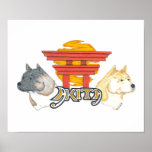 Akita looks posters
