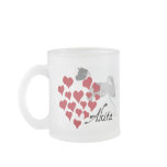 Akita Love Frosted Gift Mug