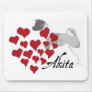 Akita Love Mousepad