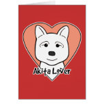 Akita Lover Greeting Cards