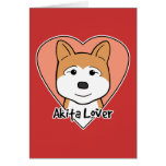 Akita Lover Greeting Card