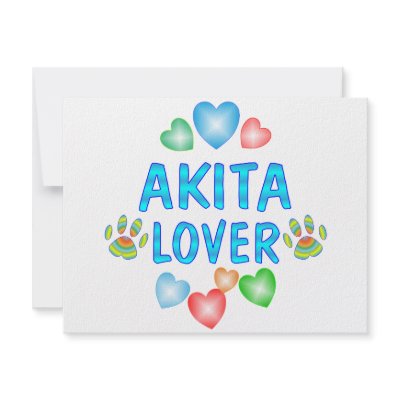 Akita Lover Personalised Announcement by TLArnold4