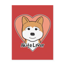 Akita Lover Postcards