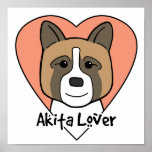 Akita Lover posters