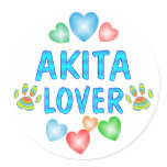 Akita Lover stickers