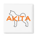 Akita magnet