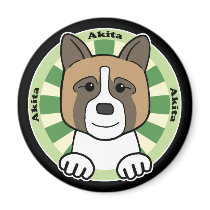 Akita Magnets