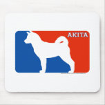 Akita Major League Dog Mousepad