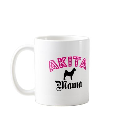 Akita Mama Coffee Mug by purelypups