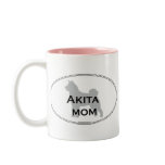 Akita Mom Coffee Mugs