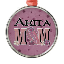 Akita MOM Ornament