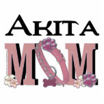Akita MOM Photo Cut Out