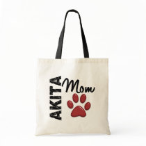 Akita Mum 2 Tote Bags