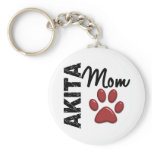 Akita Mum 2 keychains