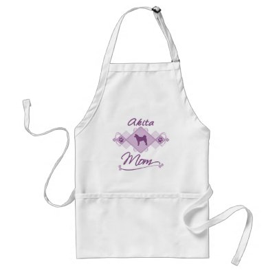 Akita Mum Apron by MenagerieMayhem