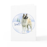 Akita Noel Card