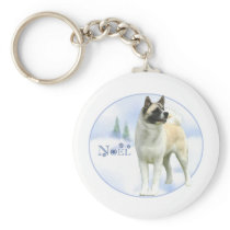 Akita Noel - Keychain