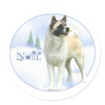 Akita Noel - Sticker