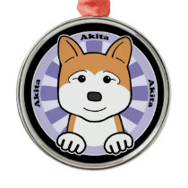 Akita Ornaments