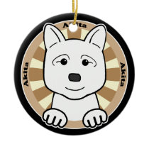 Akita Ornaments