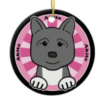 Akita Christmas Ornaments