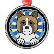 Akita Ornaments