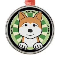 Akita Ornaments