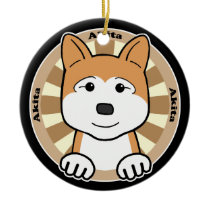 Akita Ornaments