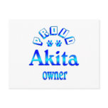 Akita Owner Post Cards