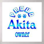 Akita Owner Posters