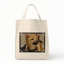 Akita Pictures Grocery Tote Bag