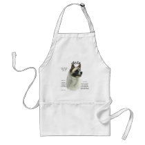 Akita (pinto) History Design Aprons