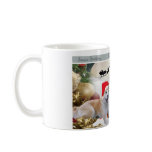 AKITA playing in snow mugs