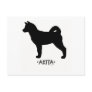 Akita Postcard
