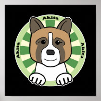 Akita Poster