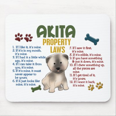 Akita Property Laws 4 by poochloverstuff