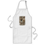 Akita Puppy Long Apron