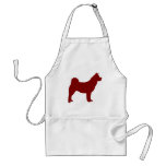 Akita (Red) aprons