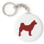 Akita (Red) Key Chain
