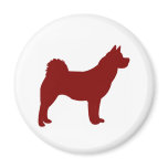 Akita (Red) Refrigerator Magnets