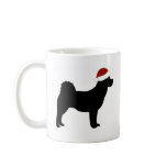 Akita Santa Hat Mug