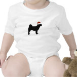 Akita Santa Hat Tshirts