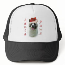 Akita Santa Paws