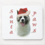 Akita Santa Paws Mouse Pads