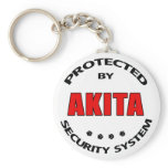 Akita Security System Key Chains