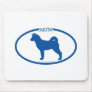 Akita Silhouette Mousepad