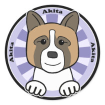 Akita Stickers
