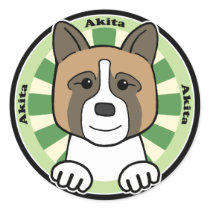 Akita Stickers