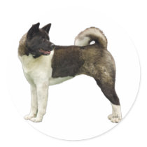 Akita sticker