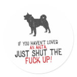 Akita stickers